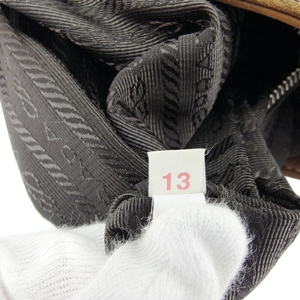 PRADA Shoulder Bag Brown Women VA0622 Authentic secondhand - Picture 5 of 8